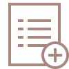 Ícono de un documento.
